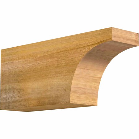 Ekena Millwork Huntington Rough Sawn Rafter Tail, Western Red Cedar, 6"W x 10"H x 24"L RFT06X10X24HUN00RWR